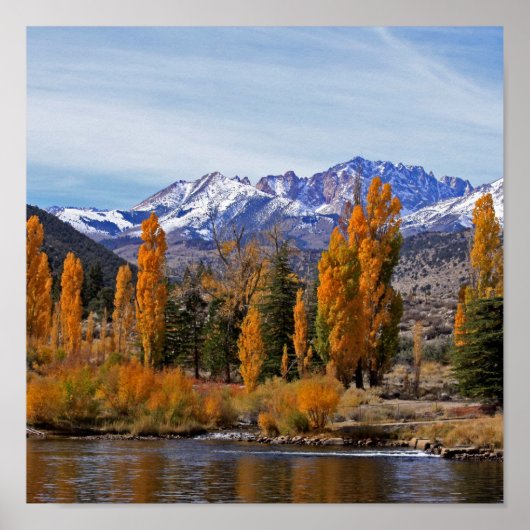 Poster Sierra automne (Devant)