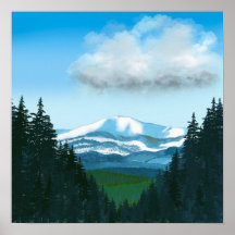 Sierra Blanca en hiver, Nouveau-Mexique Paysage