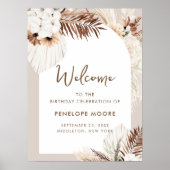 Poster SIERRA Bohemian Anniversaire de bienvenue (Devant)