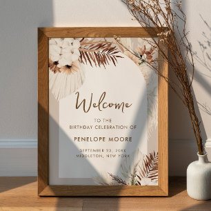 Poster SIERRA Bohemian Anniversaire de bienvenue