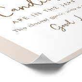 Poster SIERRA Combien de bonbons dans Jar Baby shower jeu (Coin)