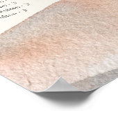 Poster Sierra Dusk | Alphabetical Wedding Seating Chart (Coin)