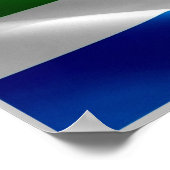 Poster Sierra Leone - Drapeau d'agitation - (Coin)
