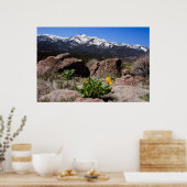 Poster Sierra Mountain View (Cuisine)