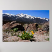 Poster Sierra Mountain View (Devant)