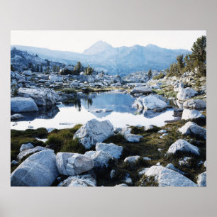 Poster Sierra Nevada Mountains 16