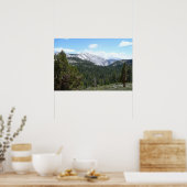 Poster Sierra Nevada Mountains II de Yosemite (Cuisine)