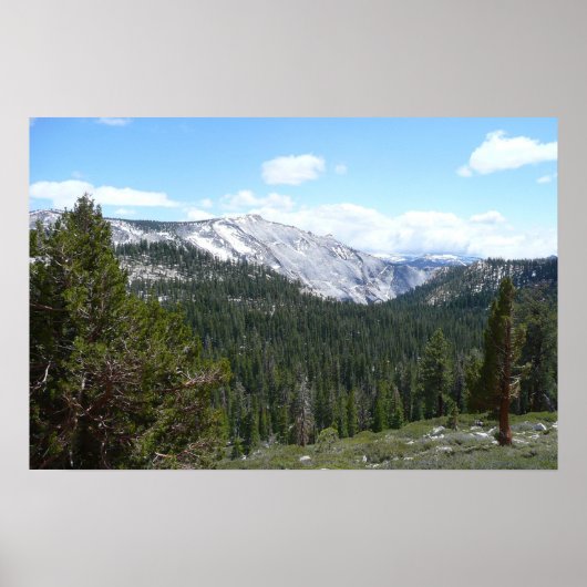 Poster Sierra Nevada Mountains II de Yosemite (Devant)