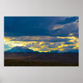 Poster Sierra Nevada orientale HDR (Devant)