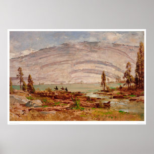 Poster Sierra paysage de Nevada (0709A)