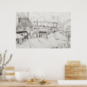 Poster Sierre à Zinal Mountain Race Fin 2012. (Cuisine)