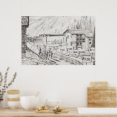 Poster Sierre à Zinal Mountain Race La fin 2009 (Cuisine)