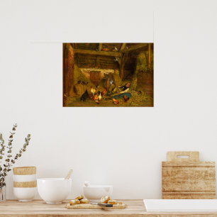 Poster Sieste l'aire de battage Jutz Feddersen