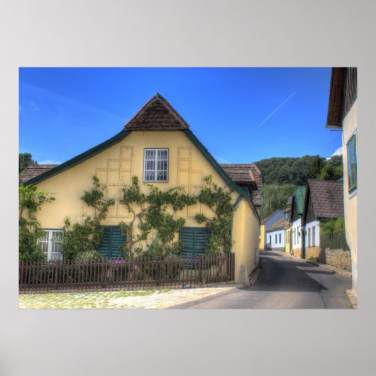 Poster Sievering Vienne Autriche (Devant)