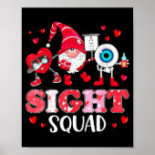 Poster Sight Squad Optician Optometrist Dabbing Heart Val (Devant)