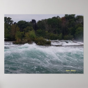 Poster Sightseeing at Niagara Falls