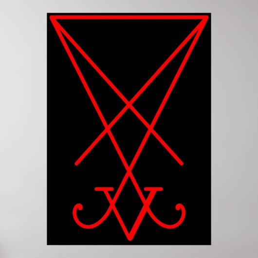 Poster Sigil de Lucifer (Devant)