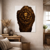 Poster Sigil du pirate de la pièce maudite