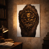 Poster Sigil du pirate de la pièce maudite