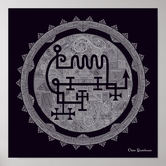 Poster Sigil of Mammon (Devant)