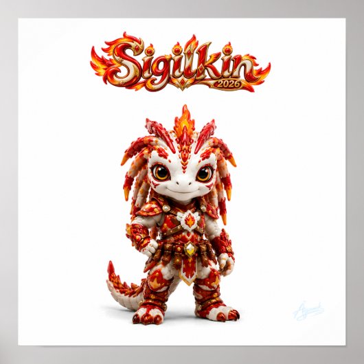 Poster Sigilkin — Cindrion (Devant)