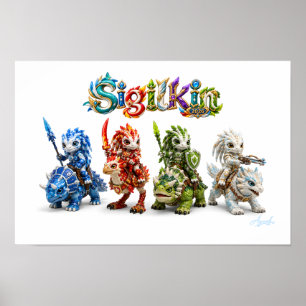 Poster Sigilkin — Deuxième Légion de Cavaliers