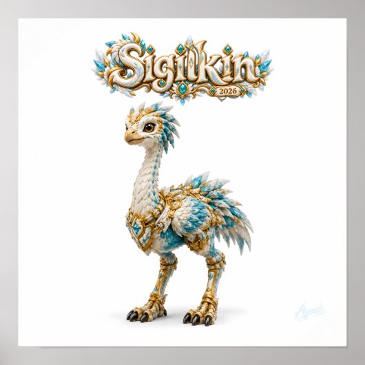 Poster Sigilkin — Plumaris (Devant)