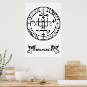 Poster sigillo Arcangelo Gabriele - 'Ndrangheta (Cuisine)