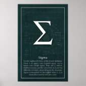 Poster Sigma (Devant)