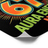 Poster Sigma a 67 Aura Numéro 67 Aura Fermage Crème Glacé (Coin)