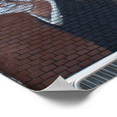 Poster Sigmund Freud Street Art (Coin)