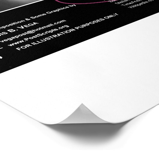 Poster Signal Apocalypse 12 - Comet 67p Alignement (Coin)