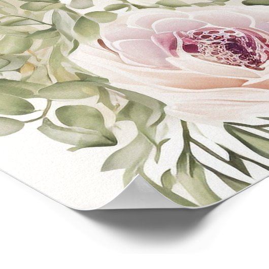 Poster Signal d'accueil mariage (Coin)