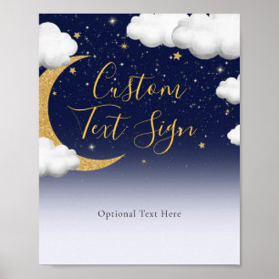Poster Signal d'anniversaire Twinkle Little Star