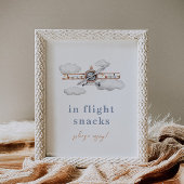 Poster Signal d'avion Vintage modifiable