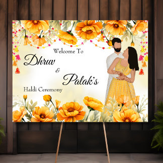 Poster Signal de bienvenue en deux haldes Maiyan