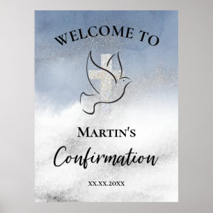 Poster Signal de confirmation d'accueil