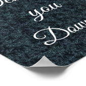 Poster Signal de direction de Mariage customisé (Coin)