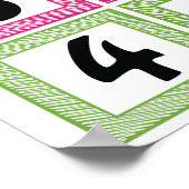 Poster Signal de l'enseignant en gestion de classe Noise- (Coin)