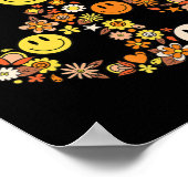 Poster SIGNAL DE PAIX L'amour est hippie Vibes Super Hall (Coin)