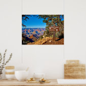 Poster Signal de piste (Cuisine)