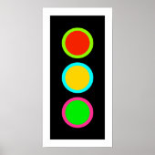Poster Signal de trafic Stop-Attention-Go Mod Stop Light  (Devant)