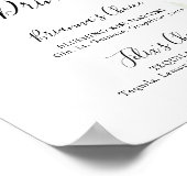 Poster Signal Été Vert Eucalyptus Signature Boissons (Coin)