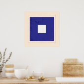 Poster Signal lettre nautique "P" (Cuisine)
