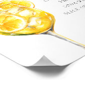 Poster Signal Limoncello Spritz Signature Boisson (Coin)