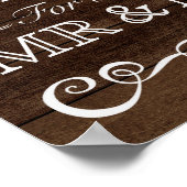 Poster Signal mariage - Bonne volonté Rustique Signal Mar (Coin)