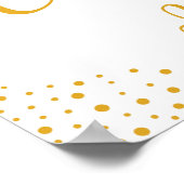 Poster Signal mariage - Candy Bar Confetti Panneau Mariag (Coin)