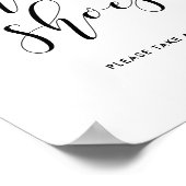 Poster Signal mariage chaussures de danse (Coin)