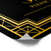 Poster Signal mariage - Chaussures de danse Gatsby Mariag (Coin)