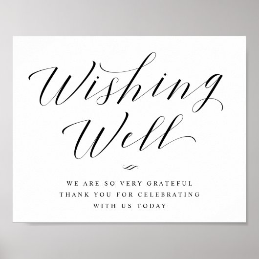 Poster Signal Mariage de calligraphie (Devant)